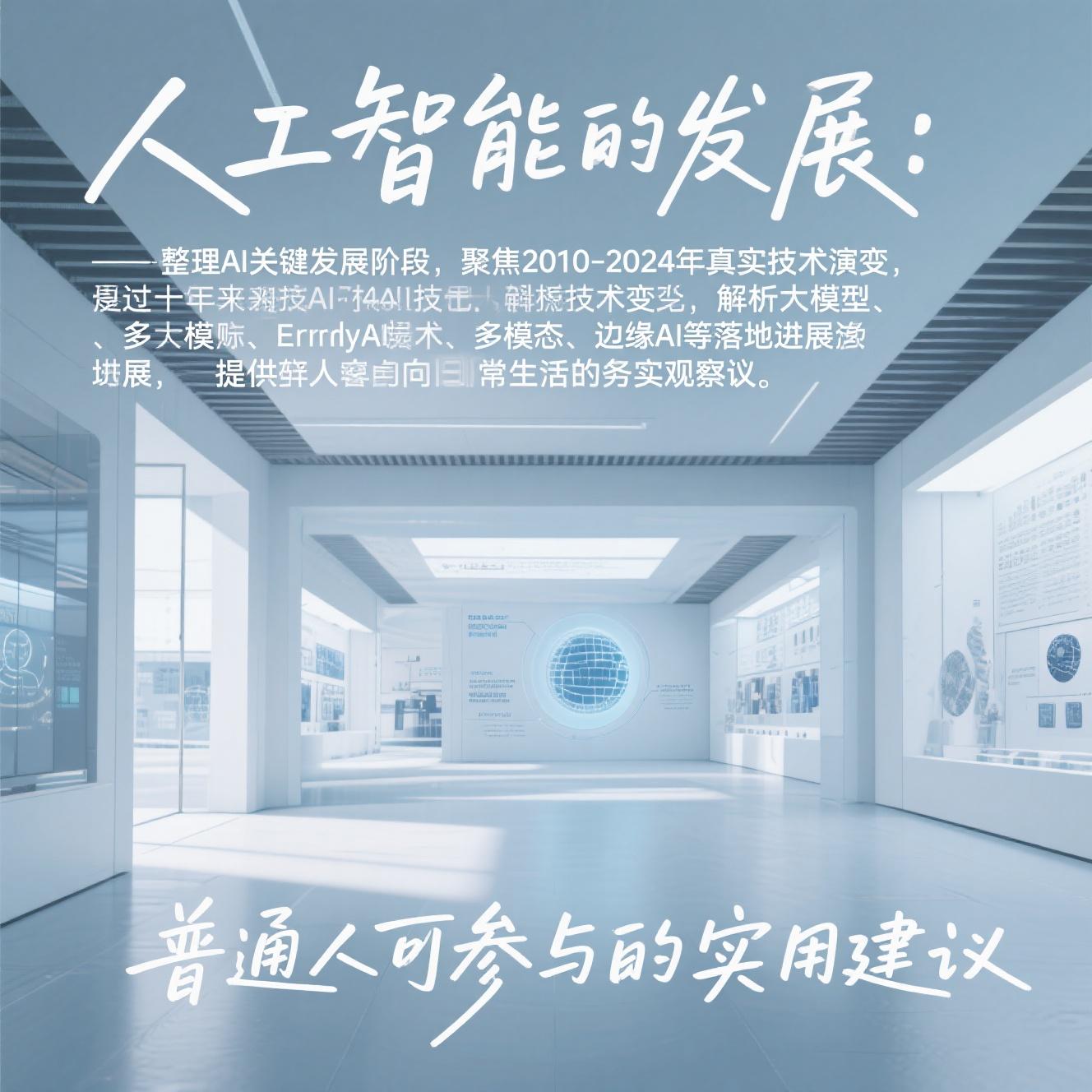 人工智能的发展：从实验室走向日常生活的务实观察