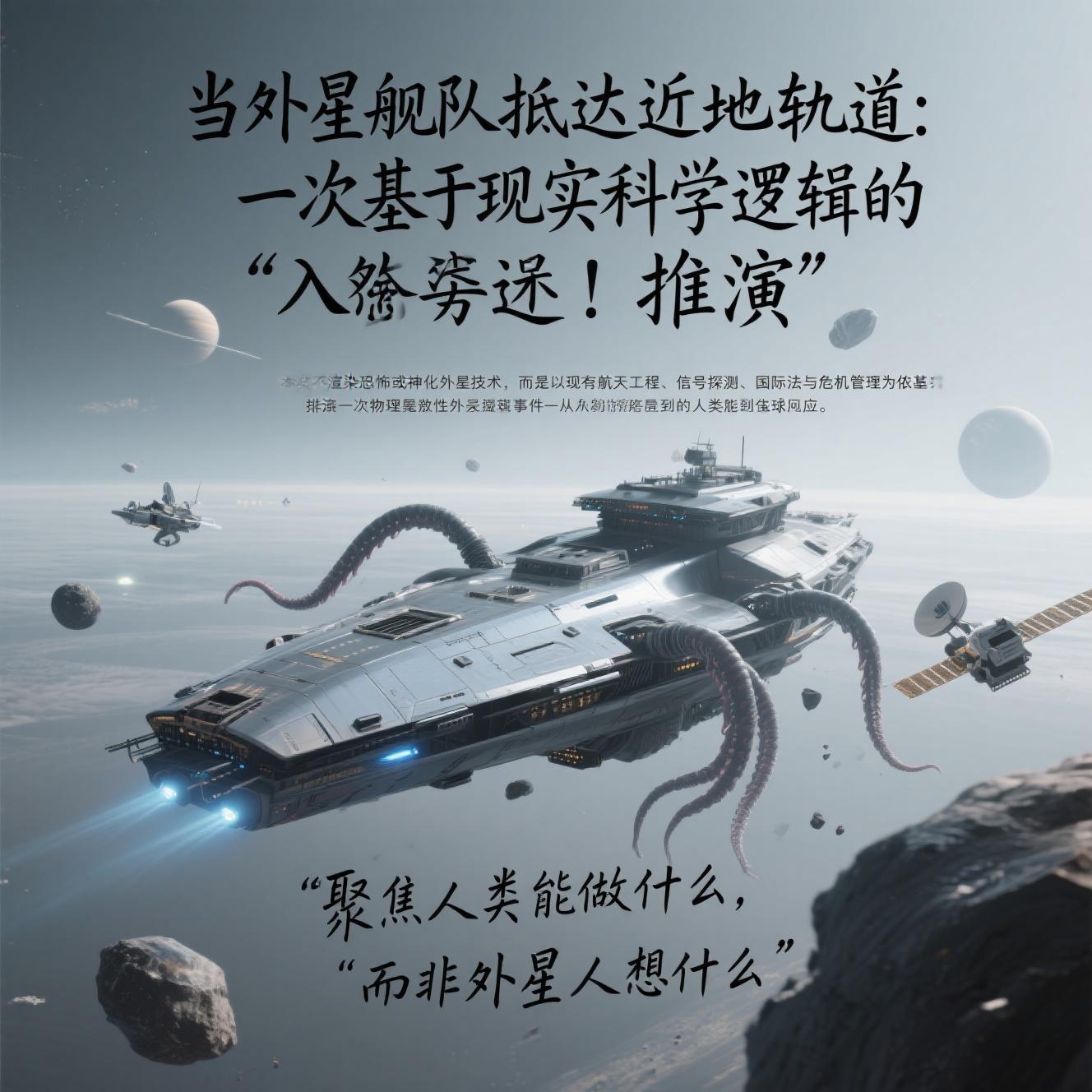 当外星舰队抵达近地轨道：一次基于现实科学逻辑的“入侵”推演